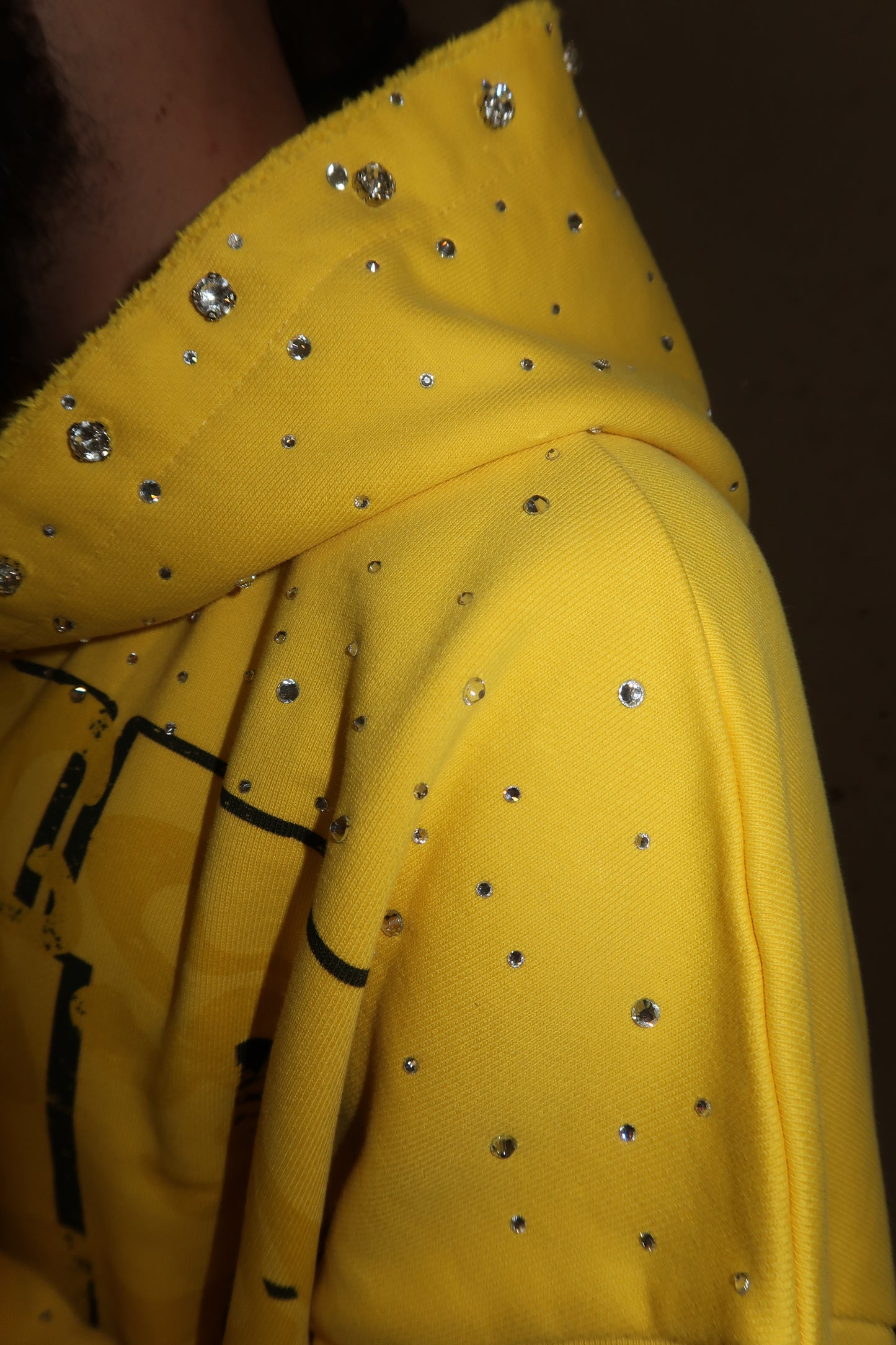 RHINESTONE HOODIE