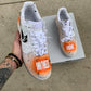LV - Black + Orange Splatter