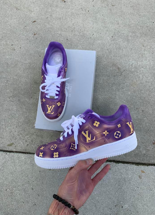 LV - Purple + Gold