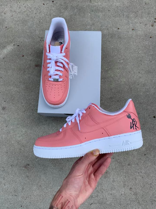 PINK x  Air Force 1 Lows