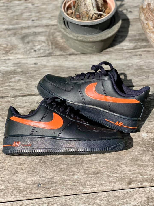 "AIR" - Black + Orange