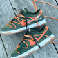 Green w/ Orange Laces