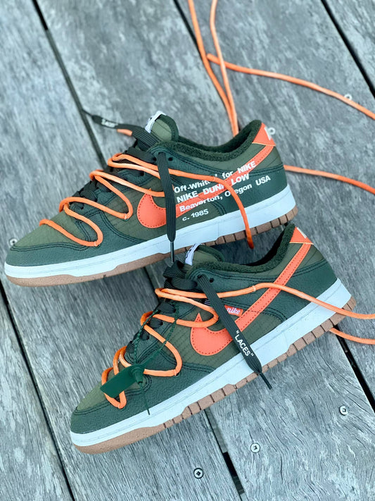 Green w/ Orange Laces