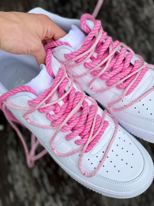 Light + Dark Pink Laces