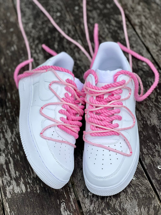 Light + Dark Pink Laces