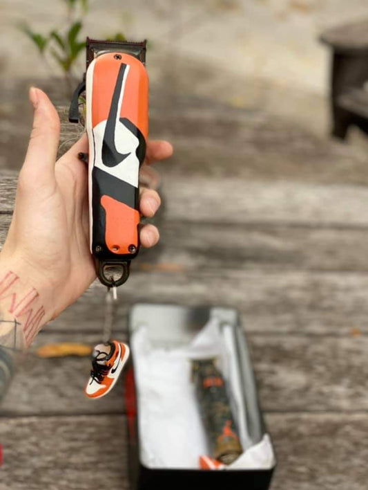 Orange + Black Clippers